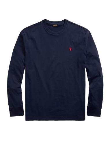 Polo Ralph Lauren Classic Fit Jersey Long-Sleeve T-Shirt Ink Par le système avancé 