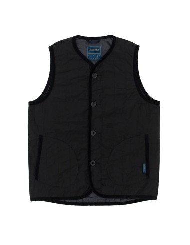 Lavenham Unwadded Gilet Black Amélioration de cerveau avec