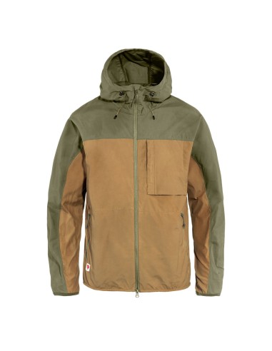 Fjallraven High Coast Wind Jacket Buckwheat Brown / Green pas cher