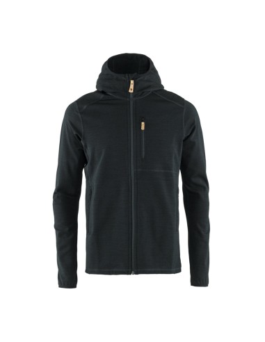 Fjallraven Keb Fleece Hoodie Black en ligne des produits 