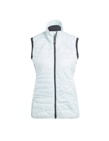 Adidas Terrex Womens Xperior Varilite Hybrid Vest Silver / Green Comparez et commandez 