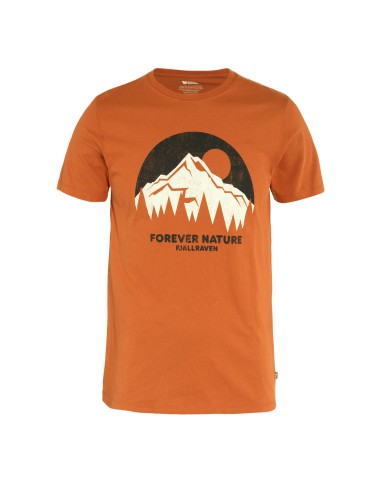 Fjallraven Nature T-Shirt Terracotta Brown les ligaments