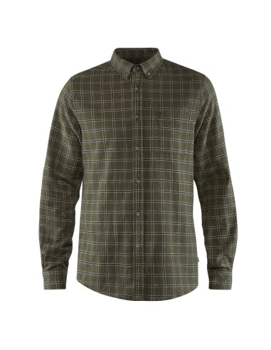 Fjallraven Ovik Flannel Shirt Deep Forest store