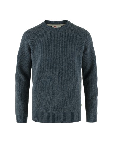 Fjallraven Ovik Rib Sweater Navy livraison gratuite