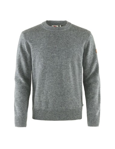 Fjallraven Ovik Round Neck Sweater Grey le concept de la Pate a emporter 