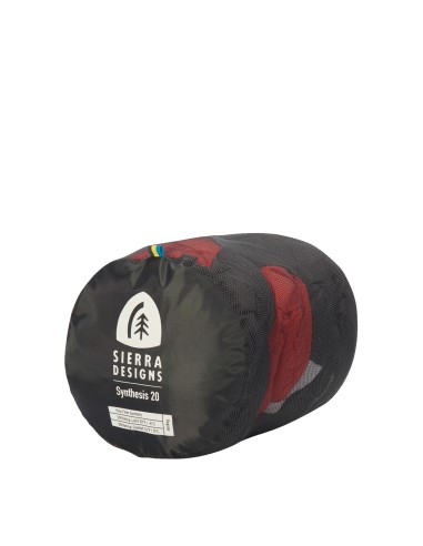 Sierra Designs Synthesis 20 Regular Sleeping Bag Red / Black Amélioration de cerveau avec